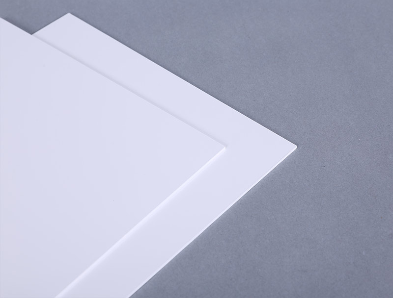 white Matte ABS Plastic Sheet