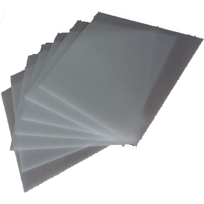PS diffuser sheet with high gloss surface