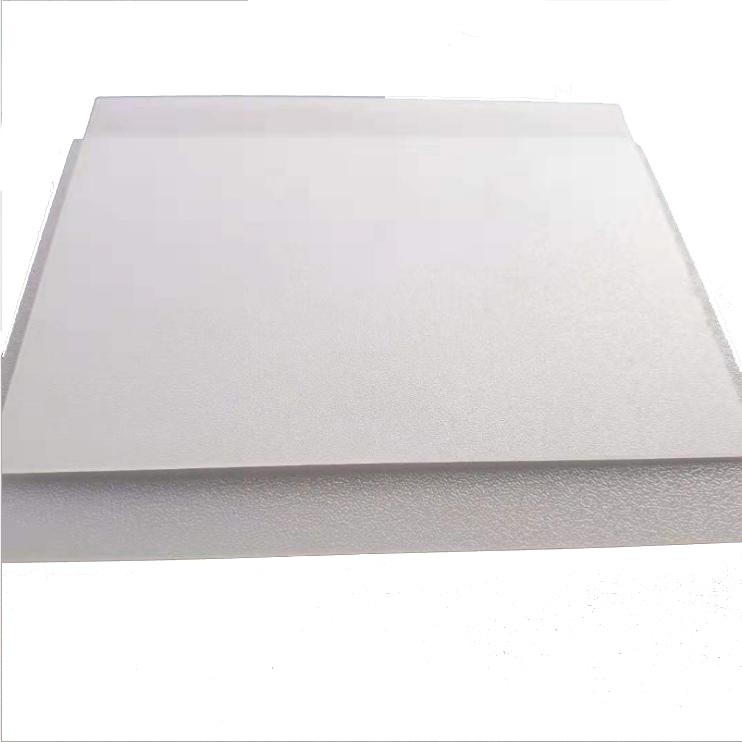 PS diffuser sheet with high gloss surface